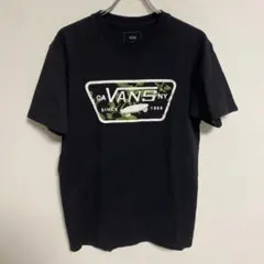 VANS ブラック ロゴ Tシャツ 半袖 S レディースのサムネイル