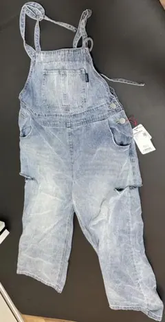 【新品・タグ付き】 デニムサロペット オーバーオールのサムネイル