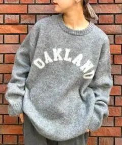 CIAOPANIC TYPY ロゴ スウェットジャーガード シャギーニット