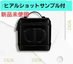 新品　ディオール ノベルティ バニティ ポーチ　ブラック　エナメル　サンプル付