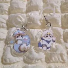 mofusand×サンリオ ふらっとめじるしアクセサリー ペックル ハンギョドン