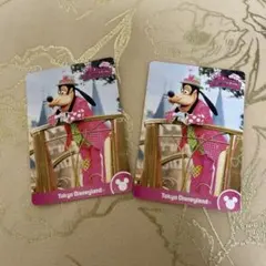ミニパル グーフィー コレクションカード　コレカ　2枚セット