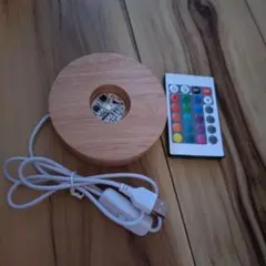 円形ウッドベース