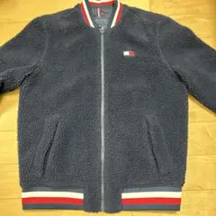 TOMMY HILFIGER ネイビー ボアジャケット M