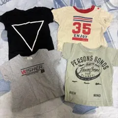 Tシャツ 半袖Tシャツ キッズ 子供服 男の子 4点セット