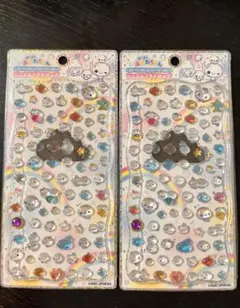 カミオジャパン あわわちゃん ジュエルプチドロップ ステッカー 2点セットのサムネイル