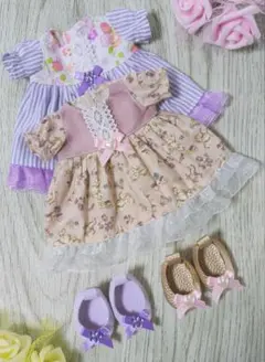 メル・ソラン・レミンちゃんワンピースドレス＆くつセットNo.868