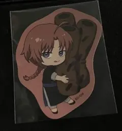 銀魂 吉原大炎上 ローソン トッポ ダイカット ステッカー シール 神威