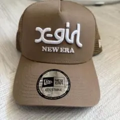xgirl NEW ERA ブラウンキャップ説明を読んでくださいのサムネイル