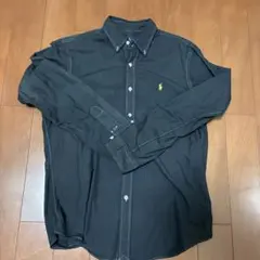 Ralph Lauren ダークグレー チェックシャツ M