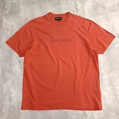 Eddie Bauer カナダ製 センターロゴ Tシャツ オレンジ サイズLのサムネイル