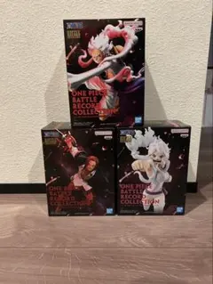 ONE PIECE バトルレコードコレクションセット ルフィ&ボニー　シャンクス