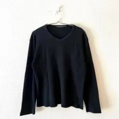 ☆【GREATEST CLOTHING LABEL】ワッフルTシャツ VネックM