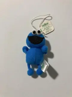 セサミストリート クッキーモンスター フェルト ロープマスコット