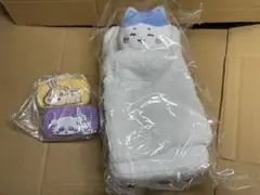ちいかわ　　ハチワレ　お布団ティッシュカバー　うさぎ　モモンガ　ジュエルケース
