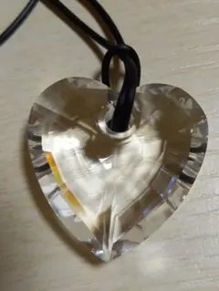 スワロフスキー クリスタルハート ペンダント トップ