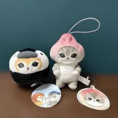 mofusand 海の生き物おかおマスコット & 肉まんマスコット