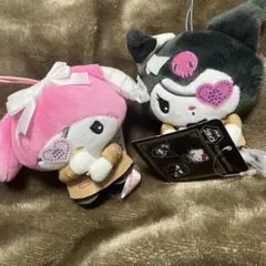 クロミ　マイメロ　だーくねす・すくーるマスコット　サンリオ　プライズ　セット