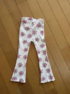 ZARA フラワープリント フレアパンツ 92cmのサムネイル