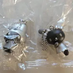 サンリオ マイメロ　ウサハナ モノトーンマスコット　ガチャ 2種セット