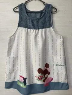 ★I429★新品　訳あり　くまのがっこう ツリー　保育士 エプロン