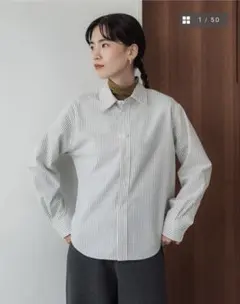 Crewre クルーレ　25ss ジレ　size2 Wクロス ロングベスト（ジレ）｜Deuxieme Classe