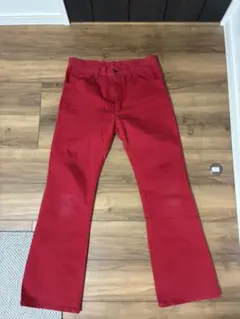 Wrangler フレアデニム レッド truereligion似