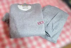90s UCLA ヴィンテージ　スウェット　セットアップ　グレー
