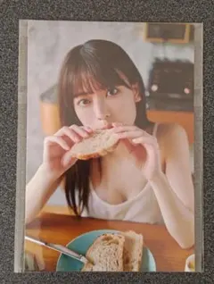 ポストカード　モバイル限定　乃木坂46 岩本蓮加 1st写真集「いたずらな風」