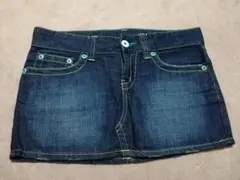 ウエスト64cm / 平成ギャル♡ ミニスカート デニム ユニクロのサムネイル