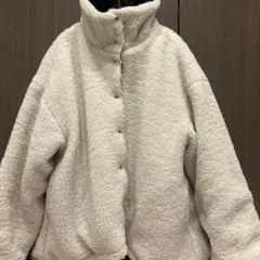 2wayリバーシブルキルティングボアジャケット