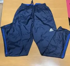 adidas ネイビー ジャージパンツ 140