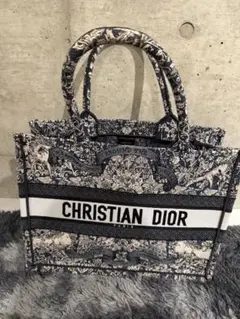CHRISTIAN DIOR 花柄トートバッグ