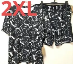【新品】NIKE★ナイキ★上下セット★総柄★半袖Tシャツ&ショートパンツ★2XL