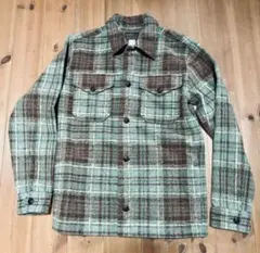 【新品】RRL ダブルアールエル　ブレンドチェックフリースオーバーシャツのサムネイル