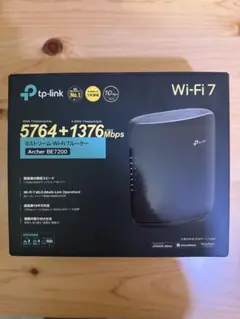 ⭐︎新品⭐︎TP-Link Archer BE7200 Wi-Fi 7ルーター