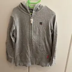 DOUBLE.B フード付きパーカー 120サイズ グレー