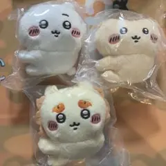 ちいかわ　ガチャ　クリップぬいぐるみ　シーサー　くりまんじゅう　ちいかわ