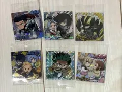 にふぉるめーしょん 僕のヒーローアカデミア　ヒロアカ　ウエハースシール6点セットのサムネイル