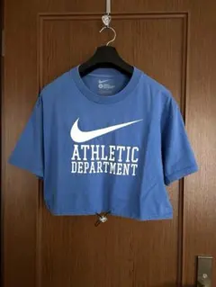 NIKE クロップド Tシャツ Lサイズ 青