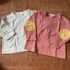 韓国子供服 マリンキャッスル 長袖Tシャツ セット 80cm