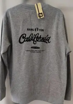 新品タグ付き Hang Ten グレー トレーナー LLサイズ
