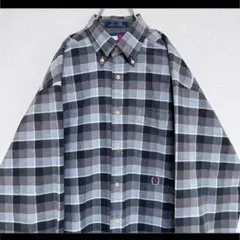 美品 TOMMY HILFIGER トミーヒルフィガー BDシャツ 長袖 90s