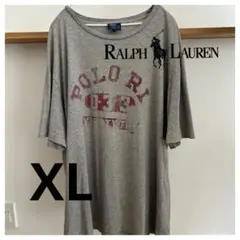 Polo by Ralph Lauren グレーTシャツ XL 旧タグ