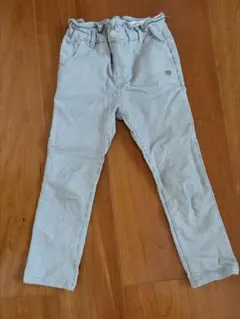 apres les cours チェック グレーハートポケット ロングパンツ