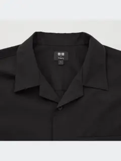 【UNIQLO】　黒色半袖シャツ