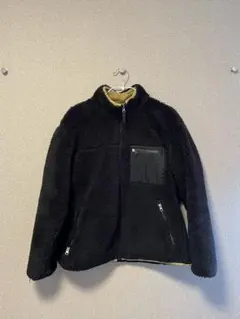 RAGEBLUE ブラック フリース ボアジャケット M