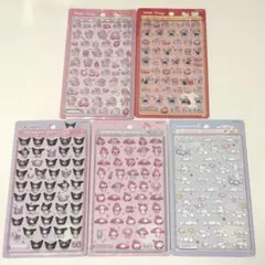 ボンボンドロップシール ミニ サンリオ 5枚セット