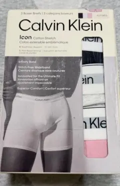 calvin klein メンズ ボクサーブリーフ 3枚 XLサイズ