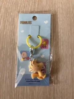 PEANUTS ウッドストック フロッキーミニチャーム